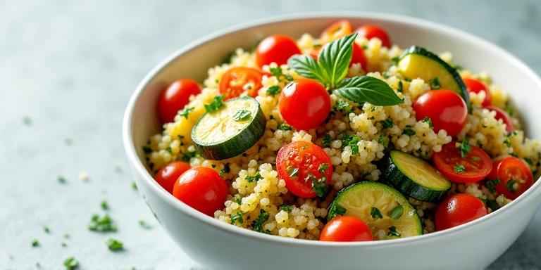 Quinoa Salad with Roasted Vegetables